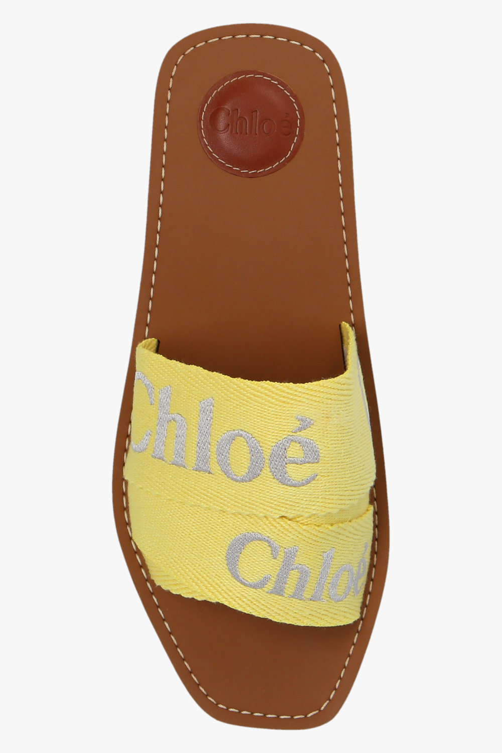 【CHLOE】 イエロー Woody ミュール Chloé Woody Mule in Light ochre | Chloé US